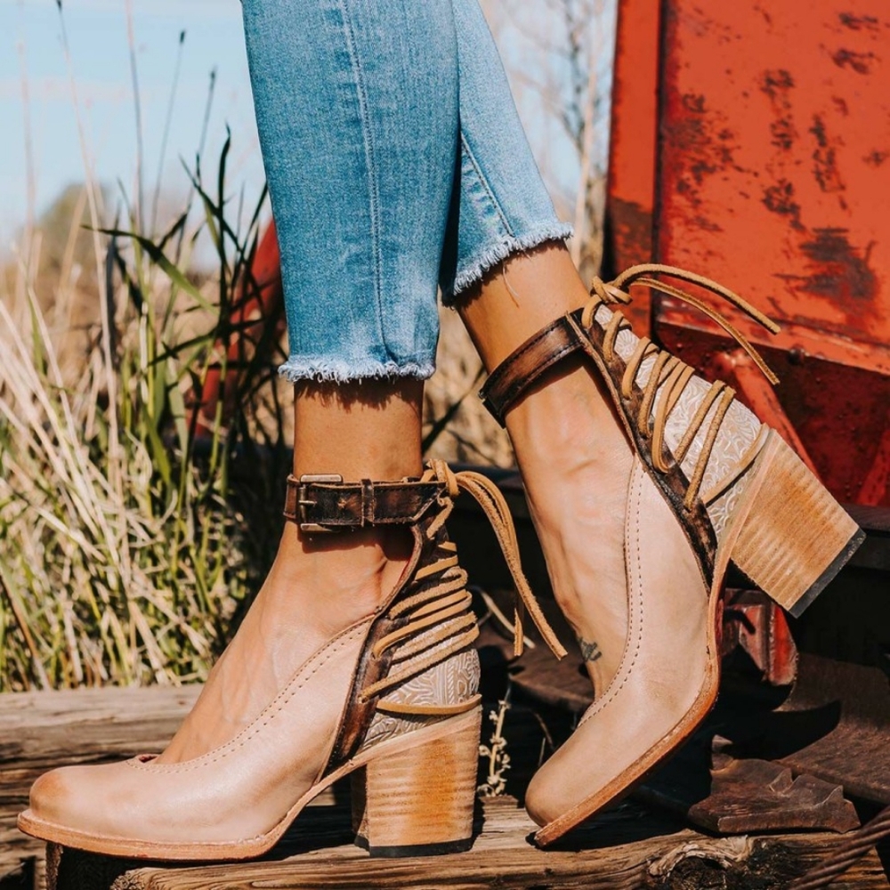 Womens Freebird Stores | Raeanne Taupe Multi